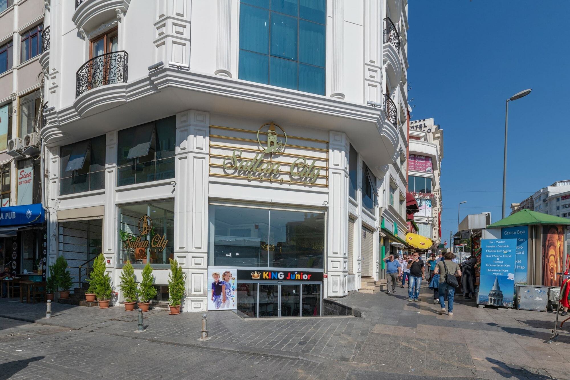 Sultan City Hotel Istanboel Buitenkant foto